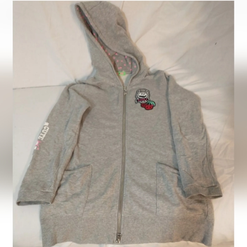 Angel Blue Brand Gray Hoodie, Size L
